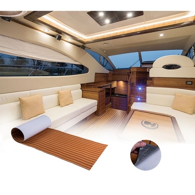 Deck de barco EVA antiderrapante de qualidade naval com piso de espuma personalizado e adesivos 3M