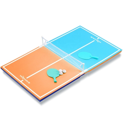 Pool Party Game Set Foldable Floating Pingpong Table e Paddle Diâmetro 1,57 polegadas