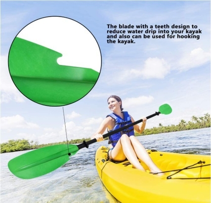 Paddle de 2 peças ajustável para Stand-Up Board Woowave Easy Packable Kayak Oar Paddle