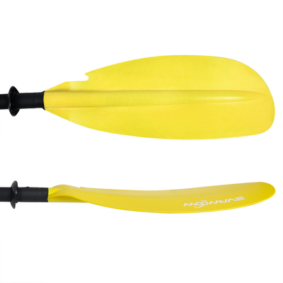 Logotipo de seda Leve 2 peças Paddle de fibra de carbono para lagos Rios Woowave ajustável