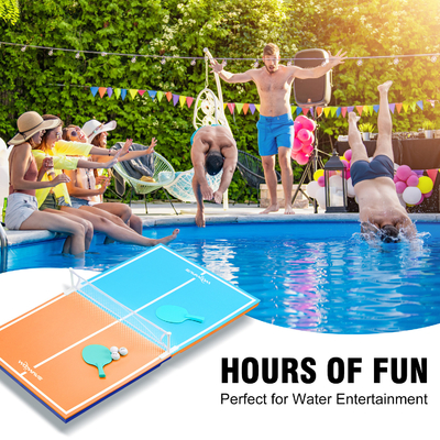 Acessórios Incluídos Woowave Tenis de Mesa Flutuante para Pool Party Water Fun Game Set