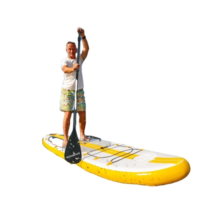 2.1lbs Woowave 3 Piece SUP Paddle Board Boat Carbon Fiber Paddle Oar para Caiaque de pesca