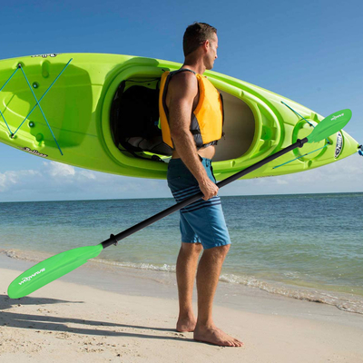 Paddles de caiaque ajustáveis unisex para turismo pesca e barco remo aplicável a todos