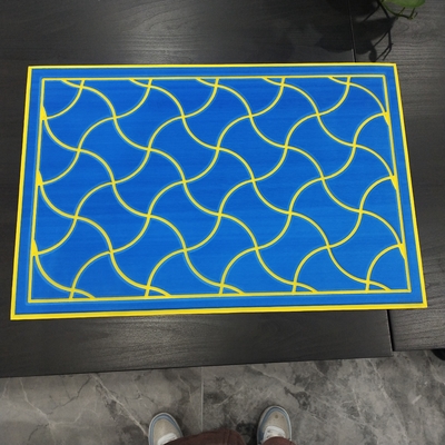 Pads de piso de espuma de textura de cor personalizada para barcos Woowave 3M Self Adhesive EVA Flooring Sheet
