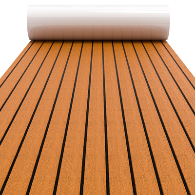 2400mm * 800mm Woowave Decking de barco moderno Design personalizado com adesivos 3M