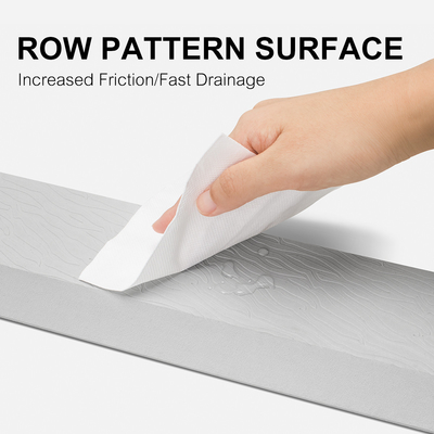 37'*4'5' Grey EVA Anti-collision Strip para Barco de Borracha Canoagem Cachoeira resistente ao desgaste