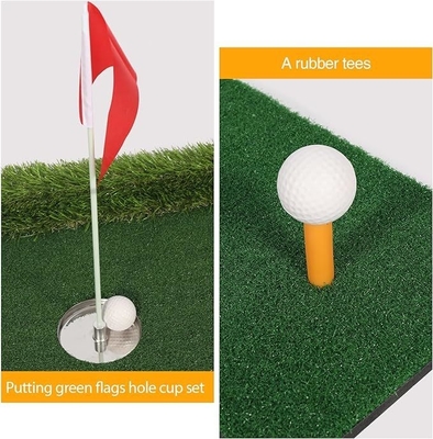 Jogos de Golf de Piscina Golf Flutuante Verde para Piscina Acessórios Verdes 1*Copa de Furo Inoxidável