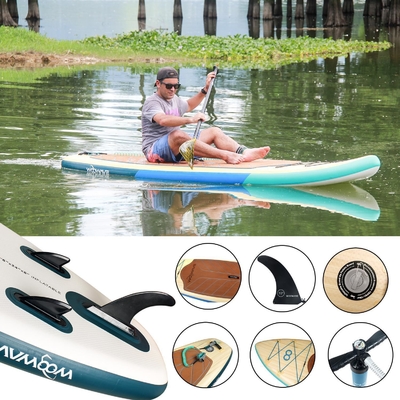 Melhore a sua experiência de paddle boarding com a nossa placa personalizada de espuma EVA e fibra de vidro