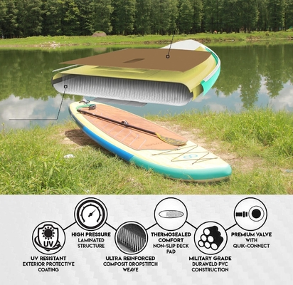 Melhore a sua experiência de paddle boarding com a nossa placa personalizada de espuma EVA e fibra de vidro