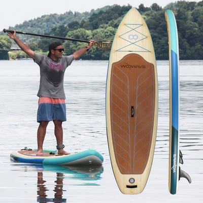 Melhore a sua experiência de paddle boarding com a nossa placa personalizada de espuma EVA e fibra de vidro