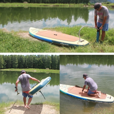 Melhore a sua experiência de paddle boarding com a nossa placa personalizada de espuma EVA e fibra de vidro