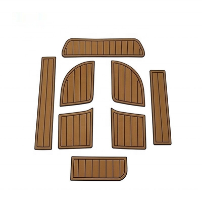 Piso de terraço de teca de espuma de mar composto personalizado EVA para terraço de iates durável