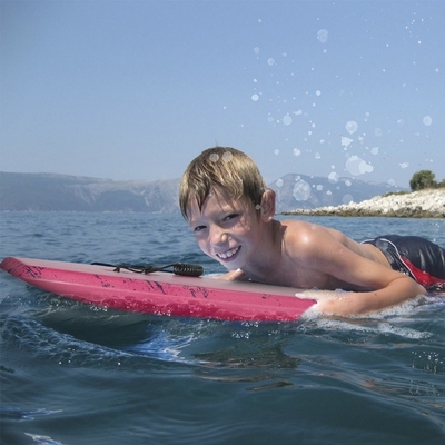 End Roller Print Bodyboard Super Light Surfboard Paddle Board com espessura de 1,96 polegadas