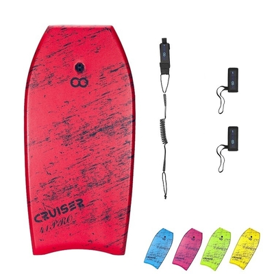 Tabuleiro de surf escolar de 20 polegadas para crianças materiais vermelhos ou personalizados