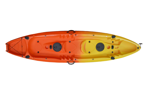 LLDPE/HDPE Material 2 pessoas Canoa para família Kayaking Woowave Gradient Fishing Kayak