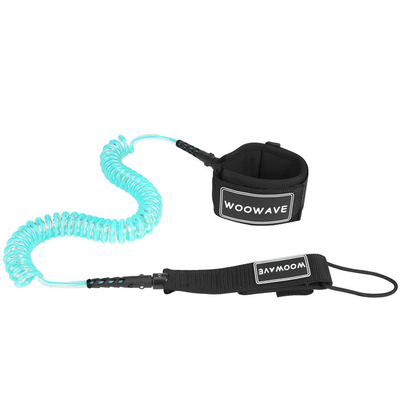 Logotipo de borracha de trela de surf 8/10 FT TPU enrugado para surf e shortboard