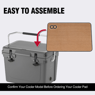 Tamanho personalizado Textura Cor Mochila de espuma EVA Marinha para YETI Tundra 75 Cooler Pads Traction Pad