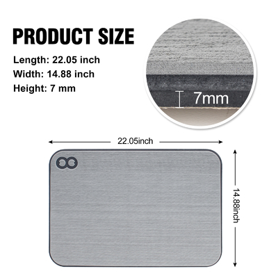Customize EVA Mousse Mat Cooler Pads para Cooler Box Cor de madeira cinza Acessórios de caminhada