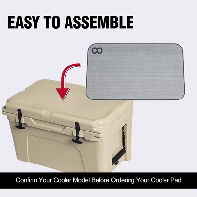 Cooler Box Woowave Design Custom Color Hiking Cooler Pad Anti Slip EVA Mousse Mat