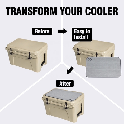 Cooler Box Woowave Design Custom Color Hiking Cooler Pad Anti Slip EVA Mousse Mat