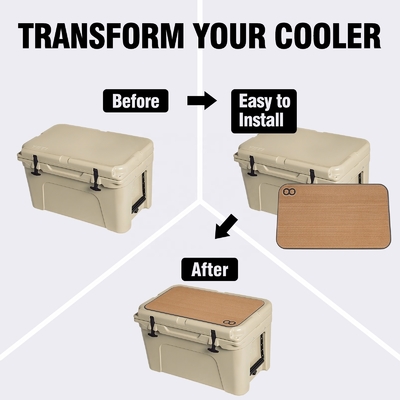 Tapete de espuma EVA antiderrapante para YETI Tundra 45 Outdoor Personalizado 23.15*13.27 polegadas Cooler Pad