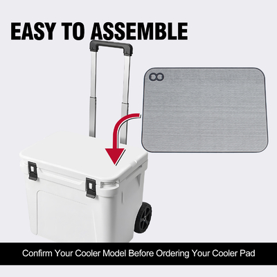 Pad Cooler de espuma de Eva personalizado para 22 polegadas YETI Roadie 60 Cooler Tipo de padrão listrado