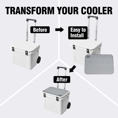 Pad Cooler de espuma de Eva personalizado para 22 polegadas YETI Roadie 60 Cooler Tipo de padrão listrado