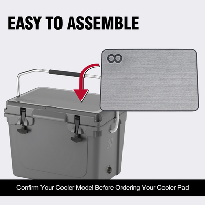 RTIC 20 Cooler Box Cooler Pad EVA Foam Mat Antiderrapante para Isolamento Impermeável de Acampamento
