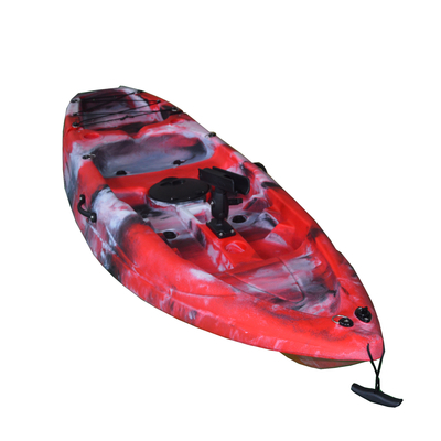 Material do casco LLDPE Woowave 2.2m de segurança personalizada de plástico Sitt-on-Top Kayak para 1 pessoa