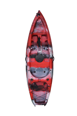 Material do casco LLDPE Woowave 2.2m de segurança personalizada de plástico Sitt-on-Top Kayak para 1 pessoa