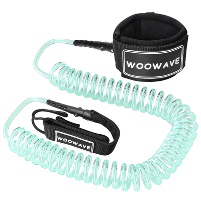 7 mm espessura enrolada Leash de surf de tornozelo para SUP Board em preto / vermelho / verde / amarelo / azul