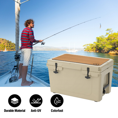 24 polegadas Adesivo Teak Soft Foam EVA Mat para RTIC 45 Cooler Pad Multifuncional Design