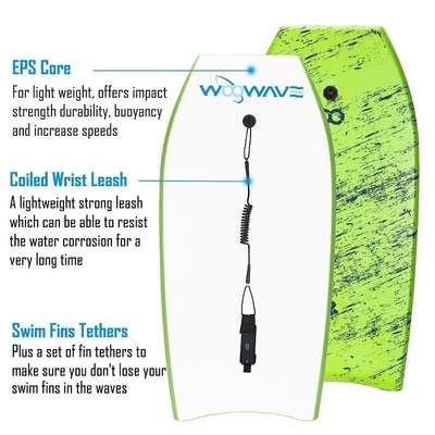 Bodyboard infantil EVA Surf com Leash Rider Altura 4'-5'7' 120cm-170cm Design personalizado