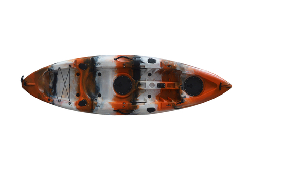 2.7M Canoa para uma pessoa Canoas de pesca Canoas com capacidade de carga de 130 kg/287 lbs