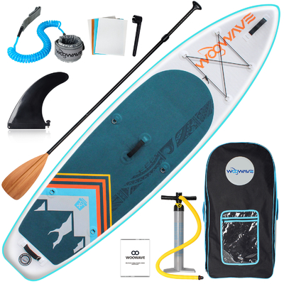 10'2*32'*6' Stand up paddle board para esportes aquáticos e yoga design de camada dupla