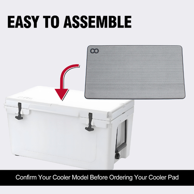 RTIC 65 Multifuncional Cooler Pad Adesivo Antiderrapante Ice Box Pad para Camping Hiking