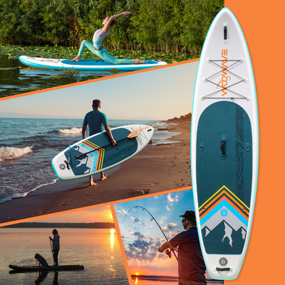 Stand Up Surf Race Board 11'6' Inflatable Paddle Board com bomba e 10kg de peso