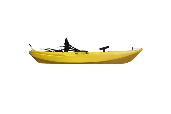 Amarelo WOOWAVE 2.7M Caiaque de corrida de plástico Sente-se no topo para a família adulta Canoa / Caiaque