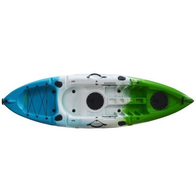 20kg/44lbs LLDPE Kayak Kayak de plástico 270*78*40cm 1 pessoa Barco com assento e remo