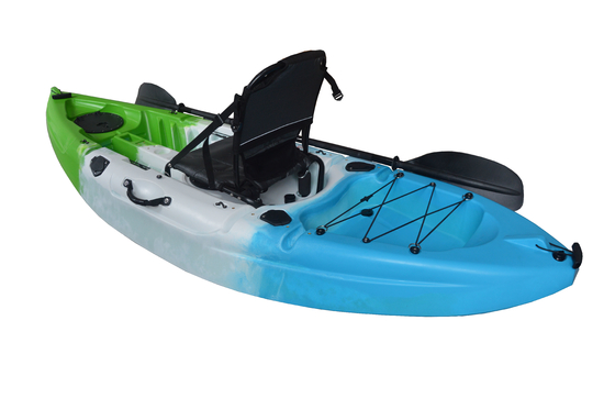 20kg/44lbs LLDPE Kayak Kayak de plástico 270*78*40cm 1 pessoa Barco com assento e remo