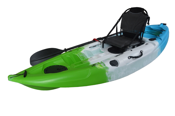 20kg/44lbs LLDPE Kayak Kayak de plástico 270*78*40cm 1 pessoa Barco com assento e remo