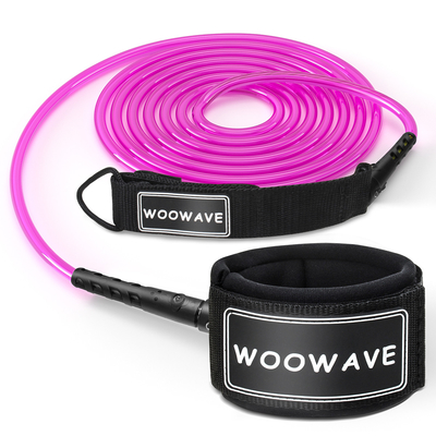 11ft Polyurethane Coil SUP Leash A melhor escolha para surf e paddle boarding