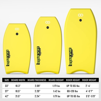 Crianças Surfboard com Leash de Mão Azul/Amarela/Verde WOOWAVE Bom EPS Core Shortboard