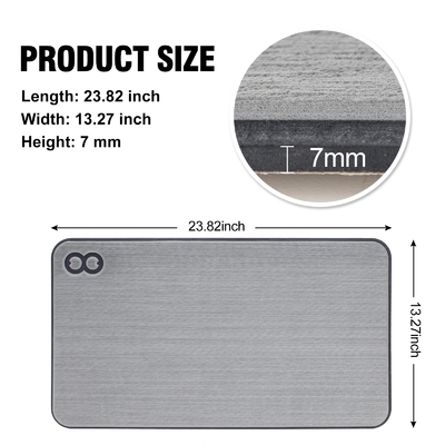 Pad de caixa de resfriador de espuma de material EVA personalizado para RTIC 45 23,82 * 13,27 polegadas 7 mm de espessura