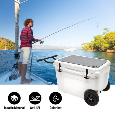 25.08*15.51 polegadas Grey Teak EVA Pad de espuma Waterproof Mat para caixa de resfriamento