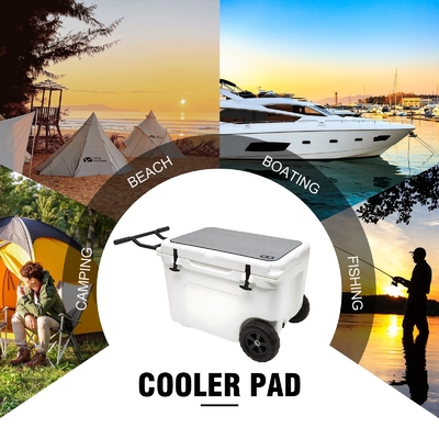 25.08*15.51 polegadas Grey Teak EVA Pad de espuma Waterproof Mat para caixa de resfriamento