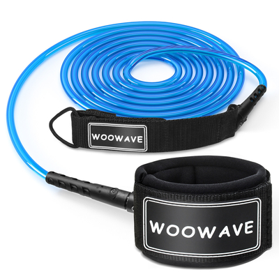 Leashes de surf 7mm 6ft 7ft 9ft 10ft Leg Rope Leash de surf com pulseira acolchada