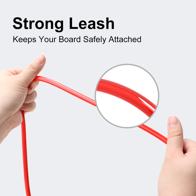 WOOWAVE Surf Leash Leash Directo Leash TPU Leashes de surfboard para SUP Desmontável Rail Saver