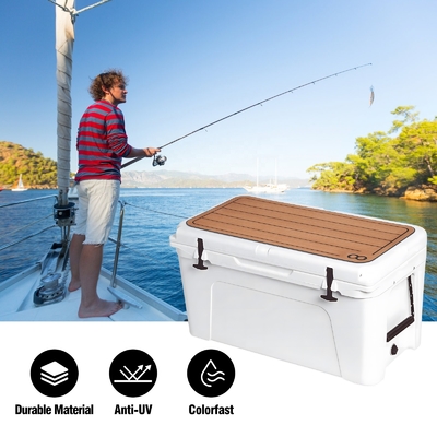 YETI Tundra 75 Cooler Pad Pads de espuma adesiva antiderrapante com estofado de borracha de teca de viagem