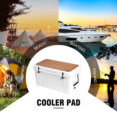YETI Tundra 75 Cooler Pad Pads de espuma adesiva antiderrapante com estofado de borracha de teca de viagem